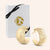 "Evelyn" High Polished 1" Statement Earrings
