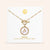 "Stellar Me" Mother of Pearl Reversible Medallion Necklace
