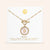 "Stellar Me" Mother of Pearl Reversible Medallion Necklace