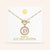 "Stellar Me" Mother of Pearl Reversible Medallion Necklace
