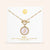 "Stellar Me" Mother of Pearl Reversible Medallion Necklace