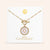 "Stellar Me" Mother of Pearl Reversible Medallion Necklace