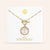 "Stellar Me" Mother of Pearl Reversible Medallion Necklace