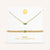 "Graceful Duo" Baguette Birthstone Necklace & Bracelet Set