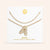 "Bubbly Shine"  Set of Two Initial Letter  & Curb chain Layering Necklace