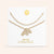 "Bubbly Shine"  Set of Two Initial Letter  & Curb chain Layering Necklace