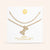 "Bubbly Shine"  Set of Two Initial Letter  & Curb chain Layering Necklace