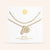"Bubbly Shine"  Set of Two Initial Letter  & Curb chain Layering Necklace
