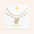 "Bubbly Shine"  Set of Two Initial Letter  & Curb chain Layering Necklace