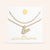 "Bubbly Shine"  Set of Two Initial Letter  & Curb chain Layering Necklace