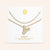 "Bubbly Shine"  Set of Two Initial Letter  & Curb chain Layering Necklace