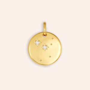 "Memory Maker" Zodiac Medallion Charm