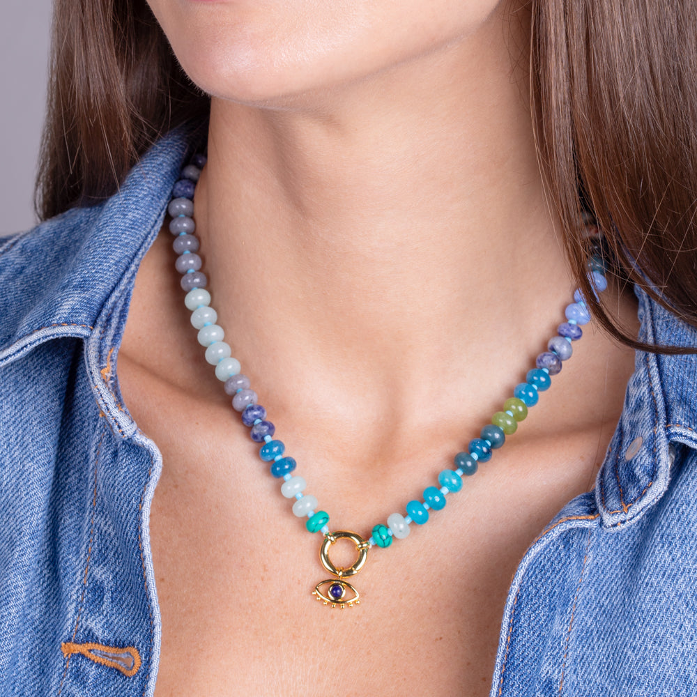 "Oculus" Evil Eye Charm