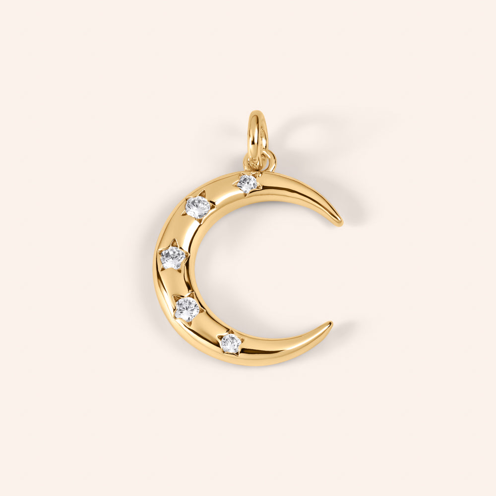 "Moonlight" Moon Charm