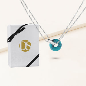 "Elena" Interlocking Pendant Necklace