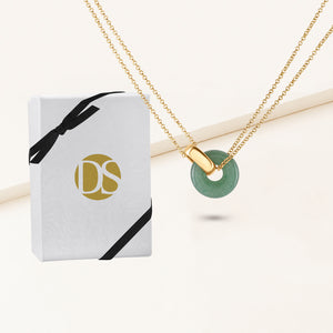 "Elena" Interlocking Pendant Necklace