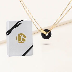 "Elena" Interlocking Pendant Necklace