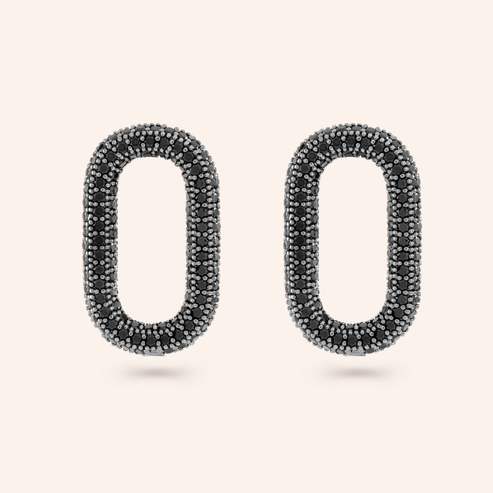 "Change it Up" Pave Link Earring Charms - Pair