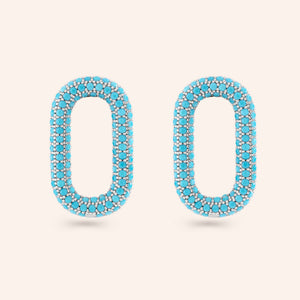 "Change it Up" Pave Link Earring Charms - Pair