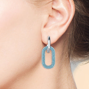 "Change it Up" Pave Link Earring Charms - Pair