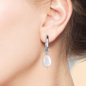 "Lux Baroque" Pearl Earring Charms - Pair
