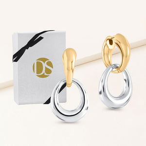 "Jane" High Polished Dangle Earrings