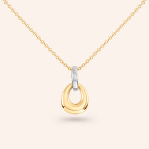 "Jane" High Polished Pendant Necklace