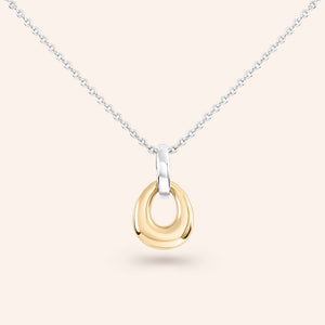 "Jane" High Polished Pendant Necklace