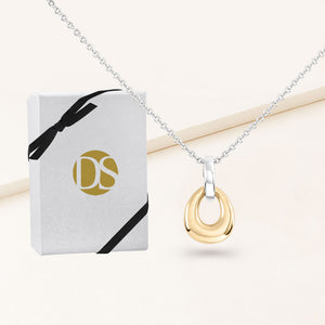 "Jane" High Polished Pendant Necklace