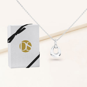 "Jane" High Polished Pendant Necklace
