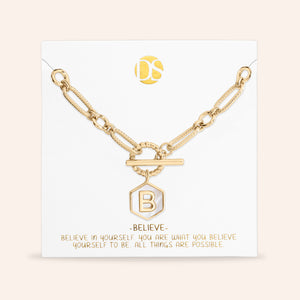 Side by Side Mother of Pearl  Reversible Necklace