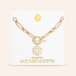 Side by Side Mother of Pearl  Reversible Necklace