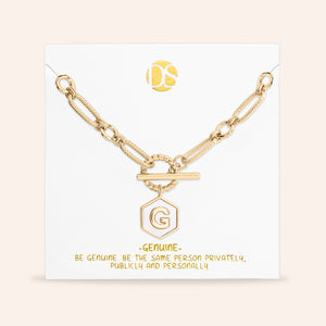 Side by Side Mother of Pearl  Reversible Necklace