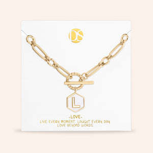 Side by Side Mother of Pearl  Reversible Necklace