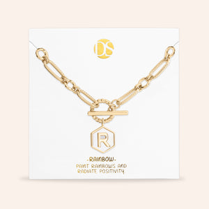 Side by Side Mother of Pearl  Reversible Necklace