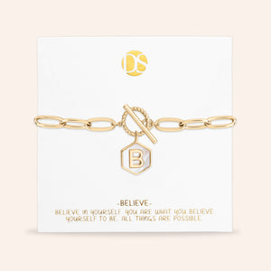 Side by Side Mother of Pearl  Reversible Bracelet