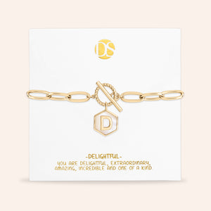 Side by Side Mother of Pearl  Reversible Bracelet