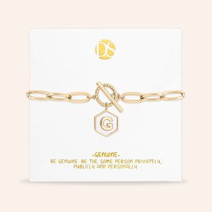 Side by Side Mother of Pearl  Reversible Bracelet