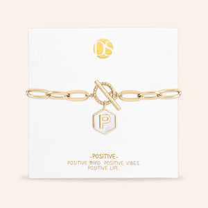 Side by Side Mother of Pearl  Reversible Bracelet