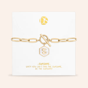 Side by Side Mother of Pearl  Reversible Bracelet