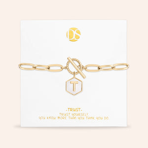 Side by Side Mother of Pearl  Reversible Bracelet