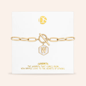 Side by Side Mother of Pearl  Reversible Bracelet