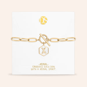 Side by Side Mother of Pearl  Reversible Bracelet