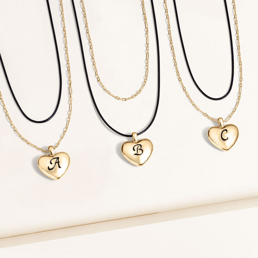 "Ever After" Two-Way Initial Necklace