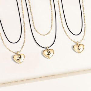 "Ever After" Two-Way Initial Necklace