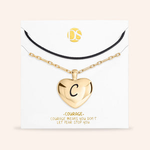 "Ever After" Two-Way Initial Necklace