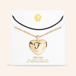 "Ever After" Two-Way Initial Necklace