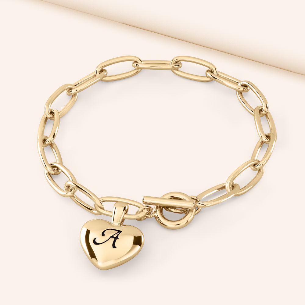 "Ever After" Initial Bracelet