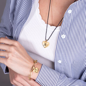 "Ever After" Initial Bracelet