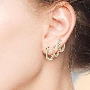 The Vibe Huggie Earrings - Set of 6